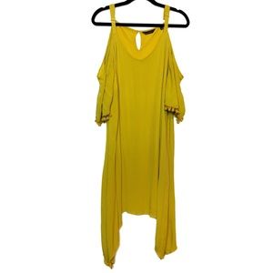 MLLE GABRIELLE 🐢off the shoulder sleeves dress